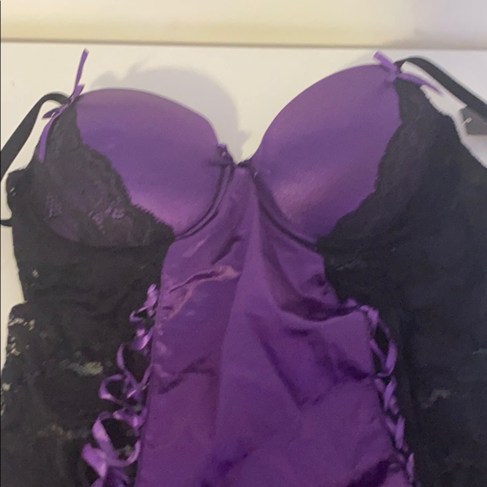 Purple teddy